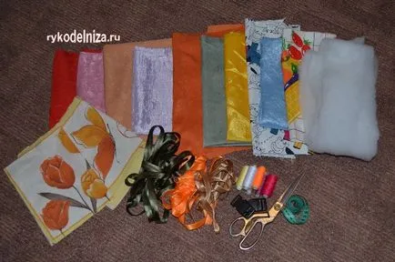 Разработване килим с ръцете си - шивачка на вдъхновение