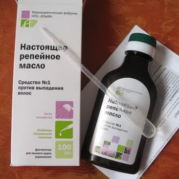 Репей масло за косопад за използването на сухо, мокро и разхвърлян коса на инструкциите