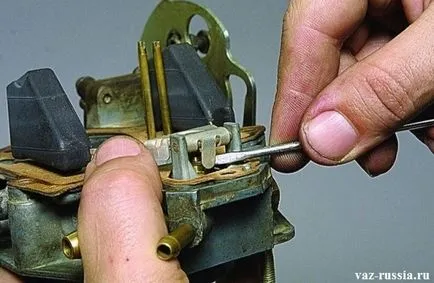 Регулиране на нивото на горивото в вазите карбуратора 2108, 2109, 21099 вази