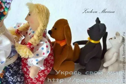 Repka - куклен театър с техните ръце модел на кукли украсяват свой собствен свят!