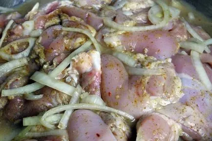 Рецепти марината овнешко барбекю (кисело мляко, оцет, киви, кисело мляко и т.н.), с видео