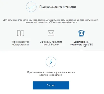 Регистрация в държавните служби и създаването на лична сметка