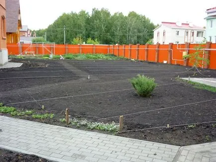 Turf собствените си ръце лежаха, лежеше, как да, съвети