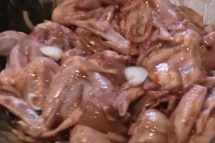 Шишчета от пиле 7-вкусните маринати за пиле, месото беше меки