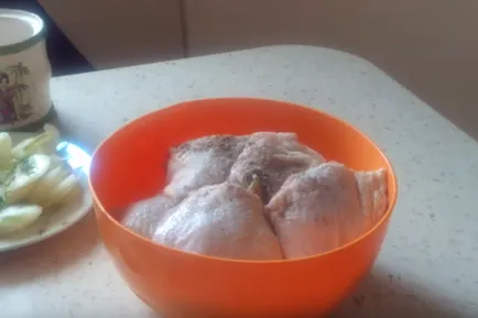 Шишчета от пиле 7-вкусните маринати за пиле, месото беше меки