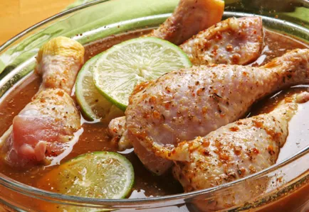 Шишчета от пиле 7-вкусните маринати за пиле, месото беше меки