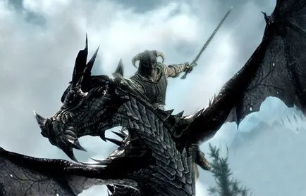 Skyrim да летят дракон и как да се превърне в дракон