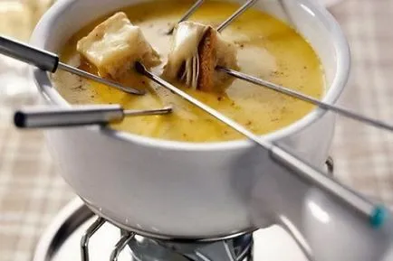 Сирене фондю - рецептата у дома вкусни топли закуски