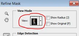 Комплекс избор на косата в продължение на 5 минути в Photoshop CS5