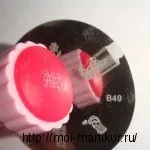 Stamping нокти - стъпка по стъпка intsruktsiyami shtampinga (идеята за червен лак за нокти) Stamping нокти - стъпка по стъпка intsruktsiyami shtampinga