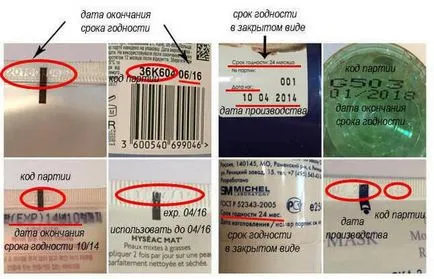 Срок на годност на козметика за това как да потвърдите кода и дешифрира