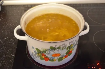 с леща и пилешка супа