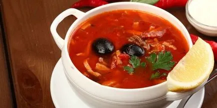 Solyanka супа - как да се готви вкусно на частичното класически или прости рецепти първото ястие