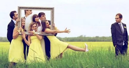 сватба на открито - идеи и пример за фотосесия на сватба, снимки