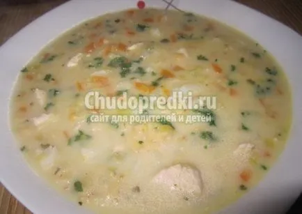Супа от леща с пиле