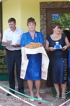 Сватба кърпа, художници страни