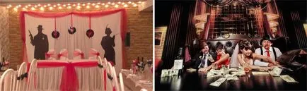 Сватба в стил мафията дизайнерски идеи със снимки и видео, изображения младоженци