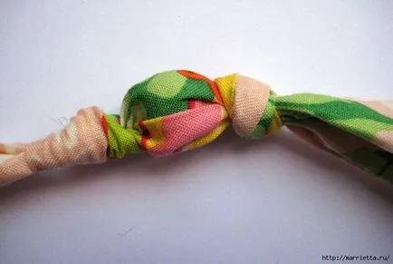 Текстилни мъниста с ръцете си