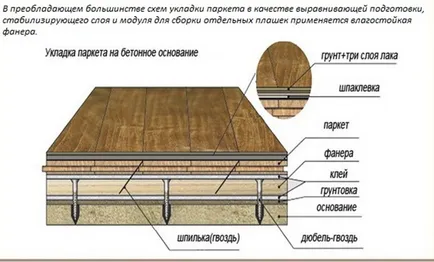 Полагане на паркет техните ръце видове, технологии, обучение, съвети