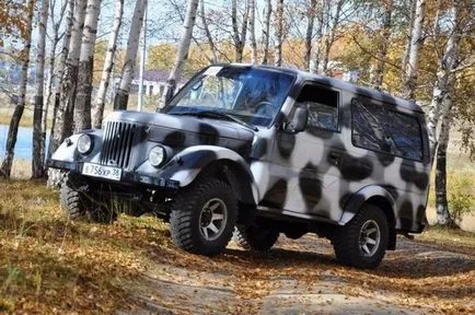 Уникалната SUV с ръцете си