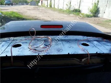 Любителите на монтаж и свързване на радио в ВАЗ-2107 в редовна място на конзолата, клуб класика