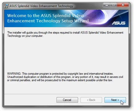 Инсталиране на драйвери и програми за ASUS