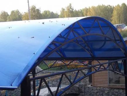 Както поликарбонат обшивам