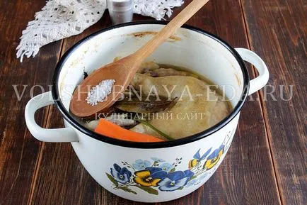 Желирано пиле рецепта с стъпка по стъпка снимки, магия