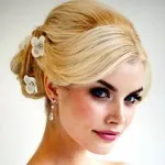 Barrettes, цветя за коса, цветна шнола