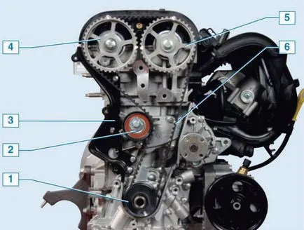 Смяна на времето колан, прикрепени Ford Focus 2 снимки, пълни инструкции, блог кола