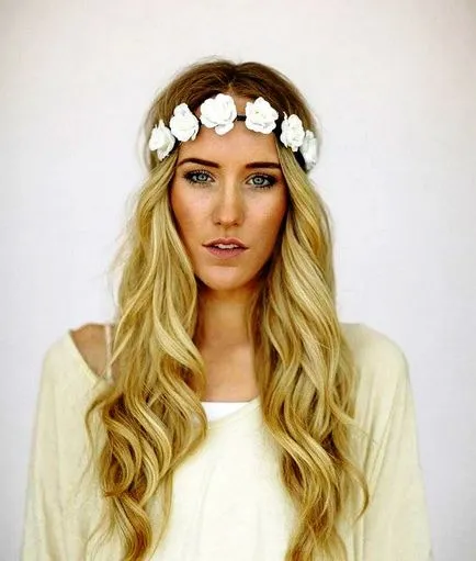 Barrettes, цветя за коса, цветна шнола