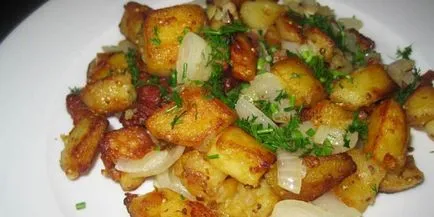 Пържени картофи в multivarka - как да се подготвят за вкусни рецепти със снимки
