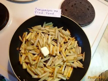 Пържени картофи с хрупкава коричка рецепта със снимка