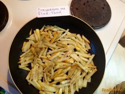 Пържени картофи с хрупкава коричка рецепта със снимка