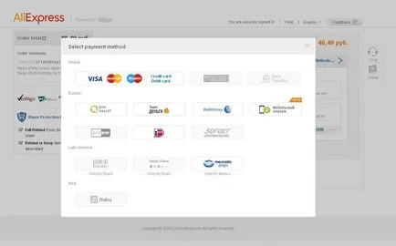 Как да се плати през Aliexpress Qiwi (QIWI Visa Card) Как да се плати през Aliexpress Qiwi