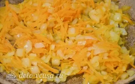 Патладжан пълнени със зеленчуци рецепта със снимка - стъпка по стъпка готвене патладжан лодки