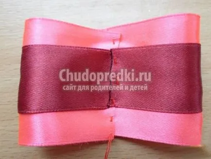 Носа на сатенена панделка с ръцете си най-добрите идеи с стъпка по стъпка снимки