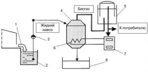 Инсталация за биогаз с ръцете си като безплатен източник на енергия