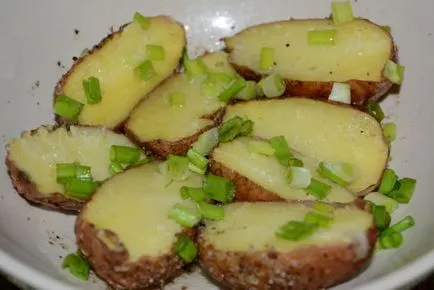 Бързо печен картоф в микровълновата - колко вкусни печени картофи в микровълнова фурна в кожите им,