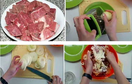 Как вкусна туршия шишчета от свинско месо - 10 от най-вкусните маринати за месо е меко и