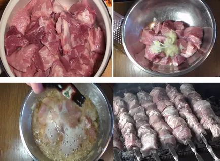 Как вкусна туршия шишчета от свинско месо - 10 от най-вкусните маринати за месо е меко и