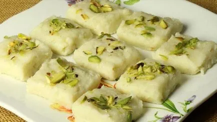 Burfi рецепта от сухо мляко