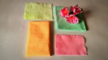 Какво и как да рисувам плата в дома (условия) Какво и как да се боядисват тъкани у дома