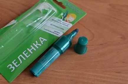 Какво и как бързо да се измие Зеленка от кожата на ръцете и лицето