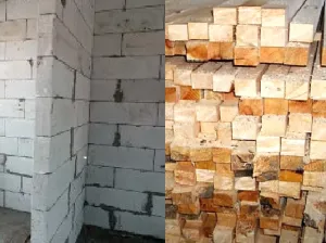 Какъв по-добър блок пяна или gazoblok разлики пяна от газобетон