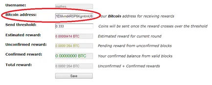 Какво е добив, тъй като Mein Bitcoin, linuxspace