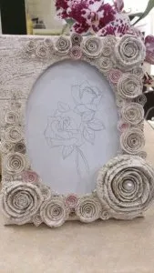 Облицовъчни фото рамка с ръцете си (семинари)