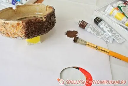 Украса на пепелника, майсторски клас със собствените си ръце (майсторски клас) Украса на пепелника, майсторски клас със собствените си ръце
