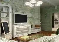 Стена декор в хола