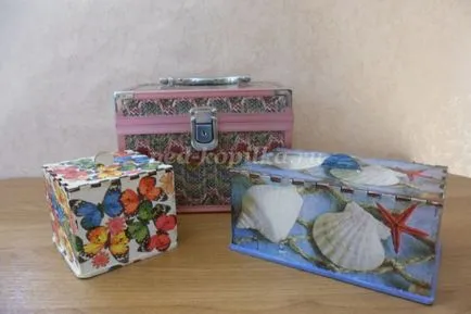 Декупаж кутия за начинаещи